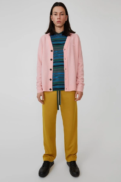 Shop Acne Studios Cardigan Sweater Blush Pink