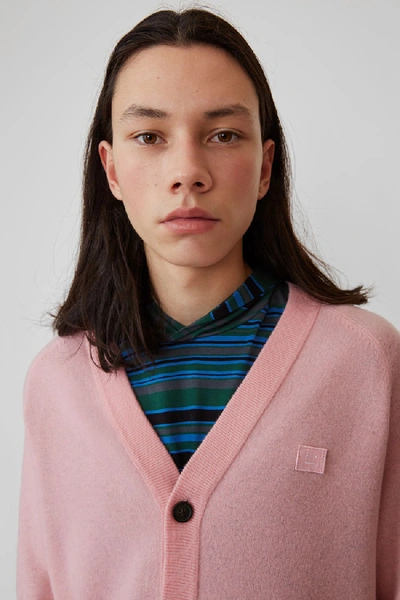 Shop Acne Studios Cardigan Sweater Blush Pink