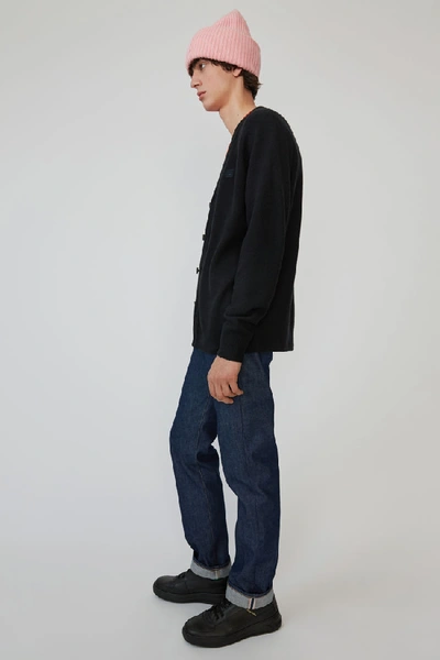 Shop Acne Studios Cardigan Sweater Black