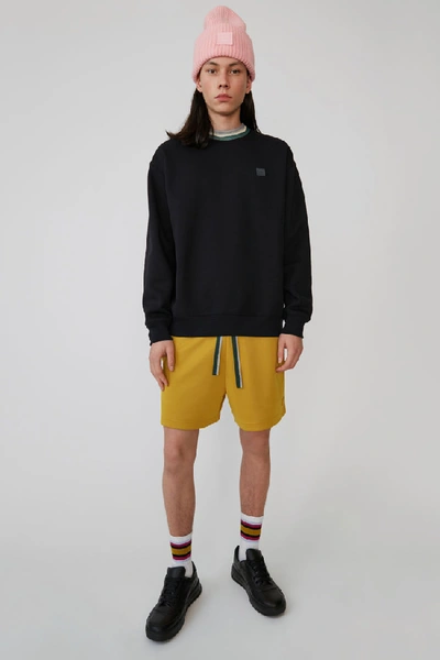 Shop Acne Studios Crewneck Sweater Black