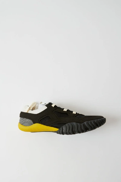 Shop Acne Studios Berun M Black/black In Berun M Sneakers