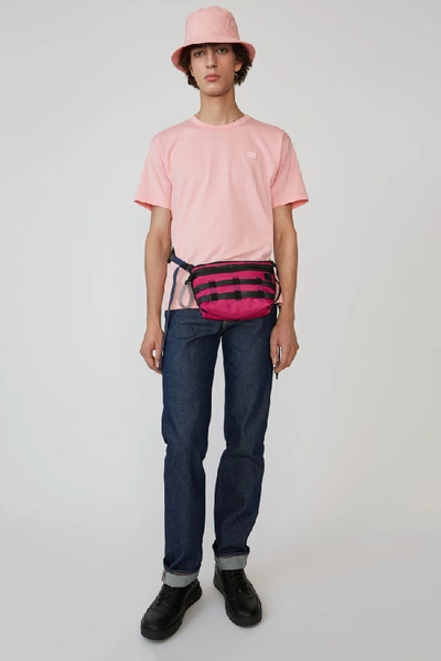 Shop Acne Studios Crew Neck T-shirt In Blush Pink