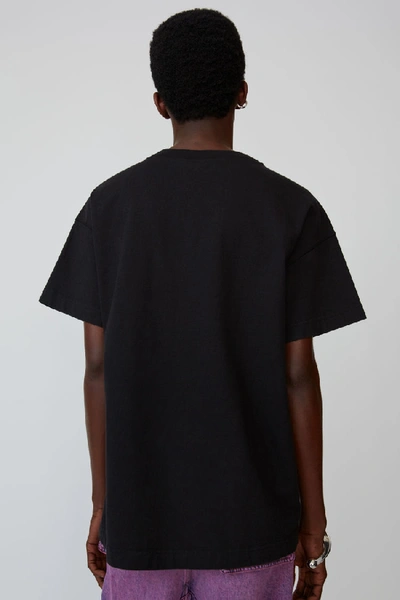 Shop Acne Studios Oversized T-shirt Black