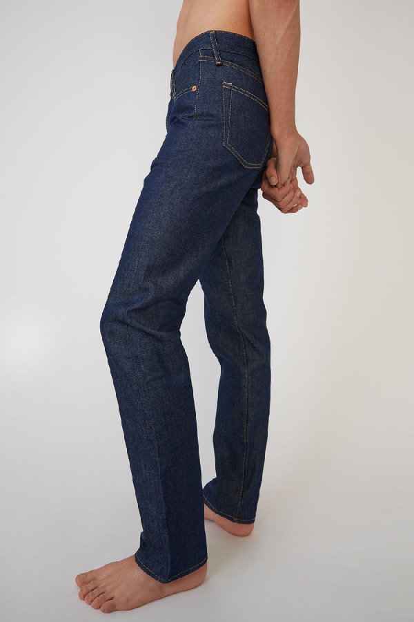 acne studios classic fit jeans