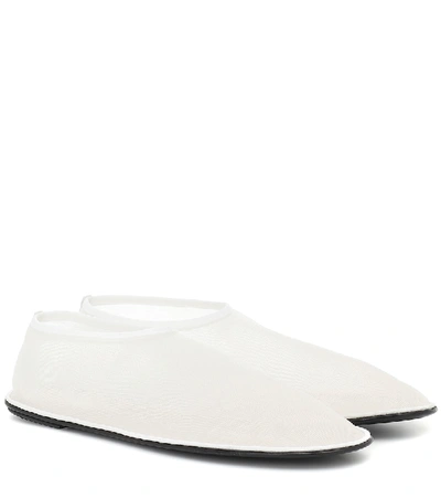 Shop The Row Sock Ballet Flats In White