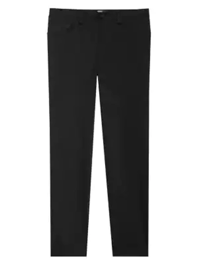 Shop Theory Men's Compact Ponte Tech Pants In Black
