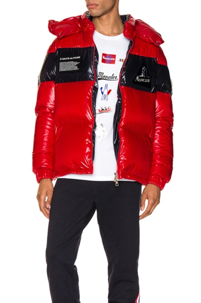 Shop Moncler Gary Jacket In Red