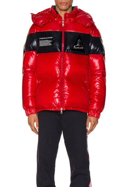 Shop Moncler Gary Jacket In Red