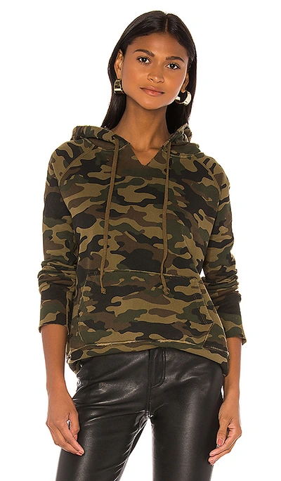 Nili Lotan Janie Hoodie In Green Camouflage Print ModeSens