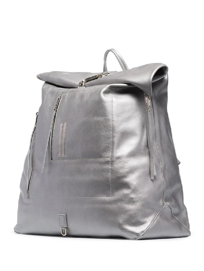 Shop Rick Owens Oversized-rucksack In Grey