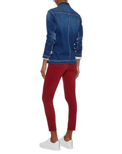 Shop L Agence Denim Pants In Red