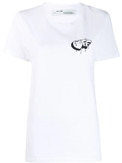 Shop Off-white Markers Tshirt In White Black