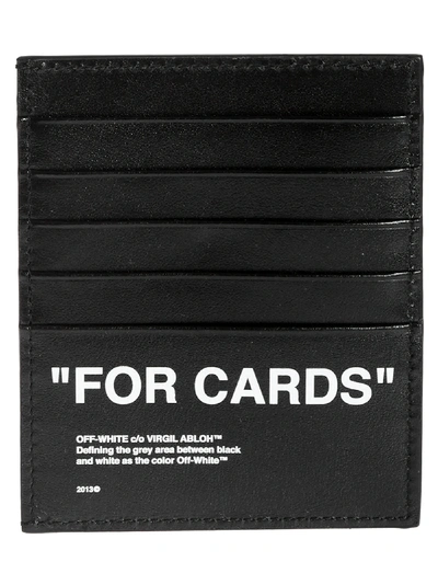 Shop Off-white Bold Quote Card Holder