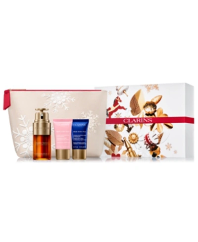 Shop Clarins 4-pc. Double Serum & Multi-active Gift Set