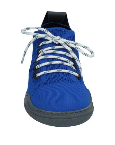 Shop Lanvin Sneakers In Blue