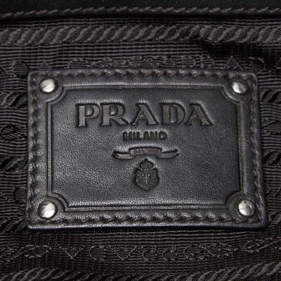 Pre-owned Prada Tessuto Waves Shoulder Bag In Pink