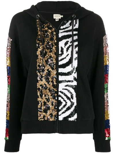 BARRON SEQUIN EMBELLISHED HOODIE