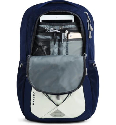 Shop The North Face 'jester' Backpack In Tin Grey/ Montague Blue