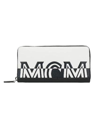 Shop Mcm Wallet In White