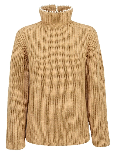 Shop Loewe Sweater In Camel