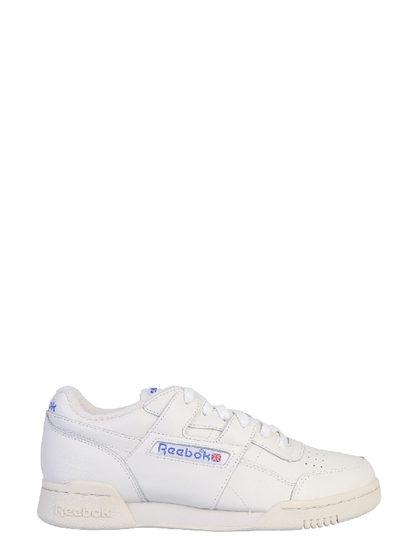 reebok workout plus white blue