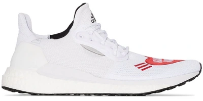 Pre-owned Adidas Originals Solar Glide Human Made White Red In White/red/black ModeSens