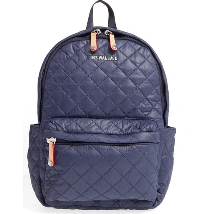 Shop Mz Wallace Small Metro Backpack In Dawn Oxford