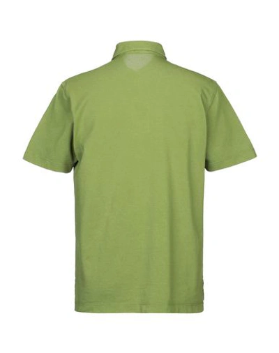 Shop Drumohr Polo Shirt In Green