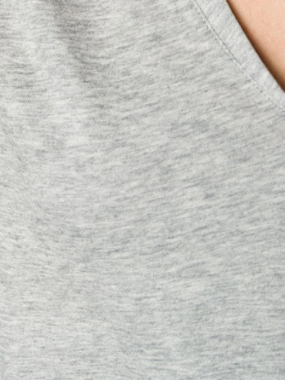 Shop Frame V-neck T-shirt In Grey