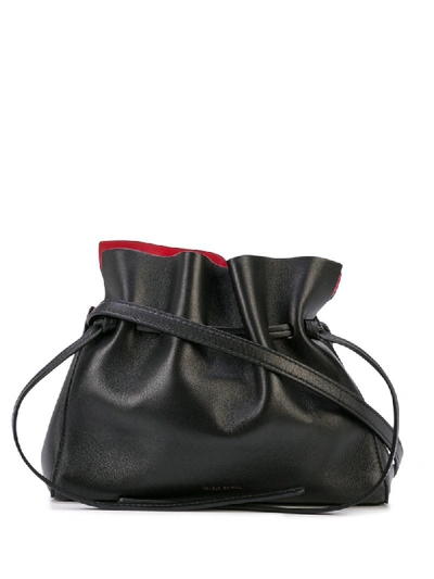 Shop Mansur Gavriel Mini Protea Bag In Black