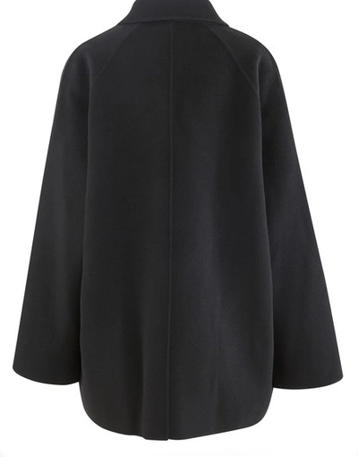 Shop Acne Studios Odine Double-breasted Jacket In Black