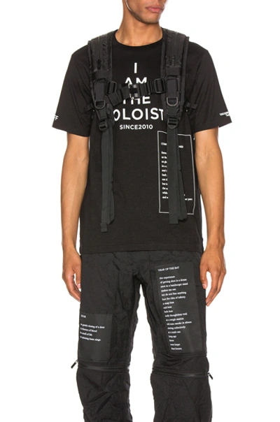 Shop Takahiromiyashita The Soloist Harness In Black