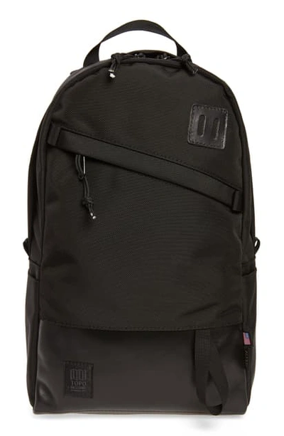 Shop Topo Designs Daypack In Ballistic Black/ Black