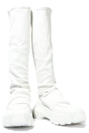 rick owens white boots