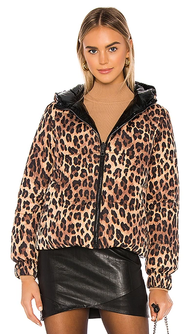 Alice And Olivia Alice + Olivia Durham Reversible Hooded Puffer In ...