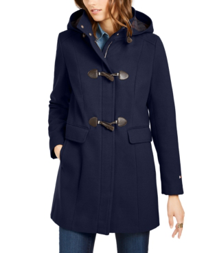 tommy hilfiger toggle coat womens