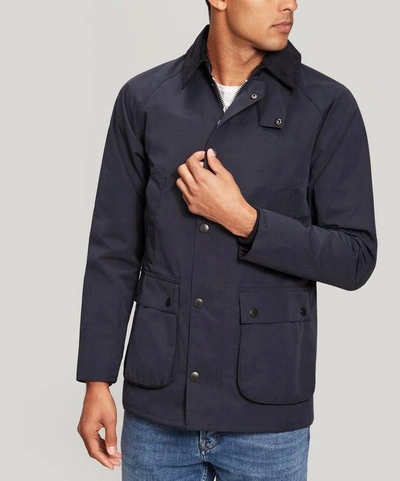 Shop Barbour Bedale Jacket In Navy