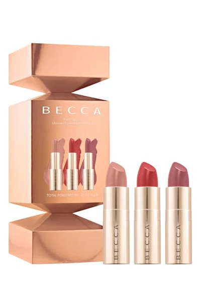 Shop Becca Cosmetics Becca Party Popper Mini Ultimate Lipstick Love Set