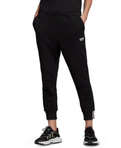 Shop Adidas Originals Vocal Cotton Pants In Black