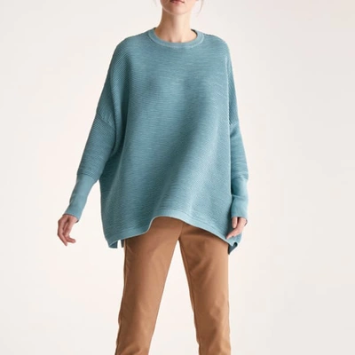 Shop Paisie Ribbed Jumper In Teal