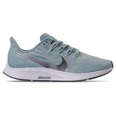 Shop Nike Women's Air Zoom Pegasus 36 Running Shoes In Blue