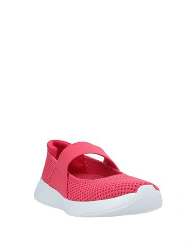 Fitflop Ballet Flats In Coral