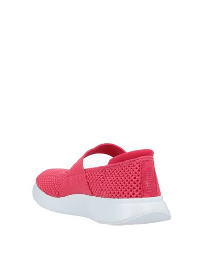 Fitflop Ballet Flats In Coral