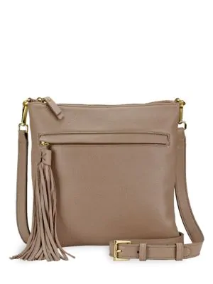 gigi leather crossbody bag