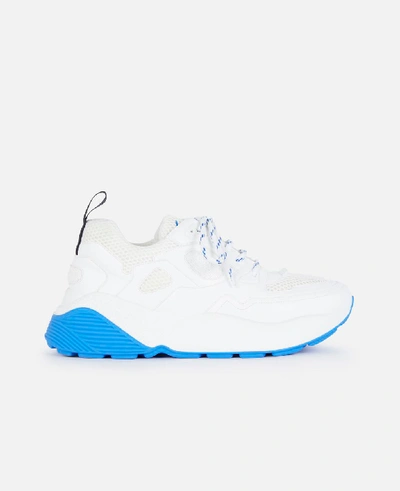 Shop Stella Mccartney White Eclypse Sneakers