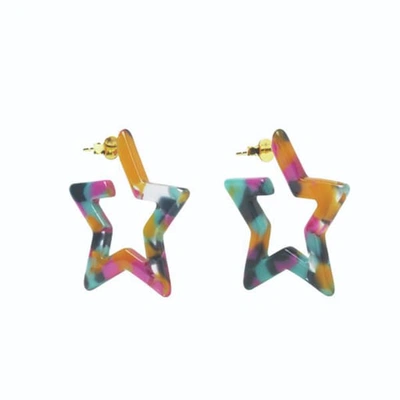 Shop Eshvi Star Earrings