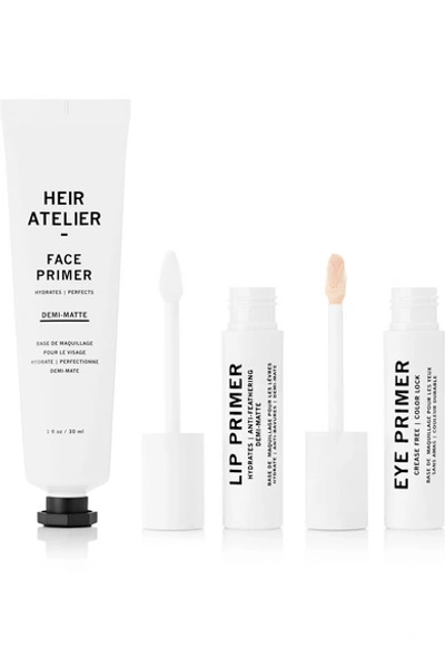 Shop Heir Atelier Makeup Primer Trio - One Size In Colorless