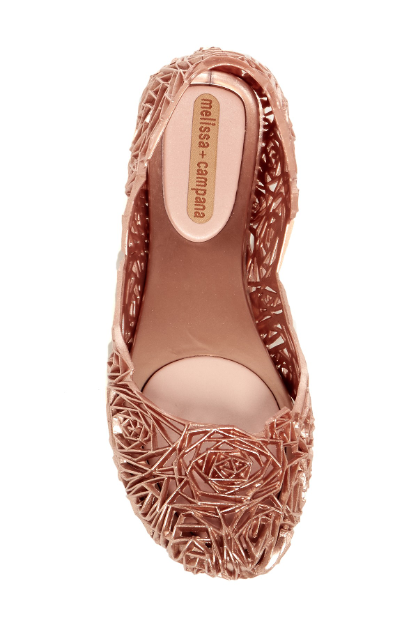 mini melissa campana rose gold