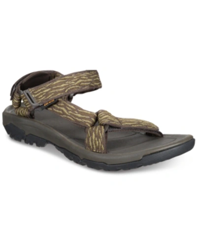 Shop Teva Men's Hurricane Xlt2 Water-resistant Sandals Men's Shoes In Rapids Black Olive