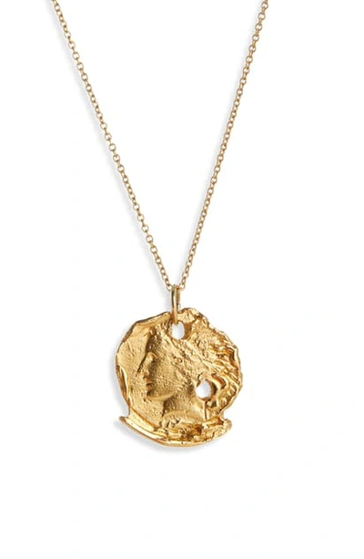 Shop Alighieri The Forgotten Memory Necklace In Gold Plated